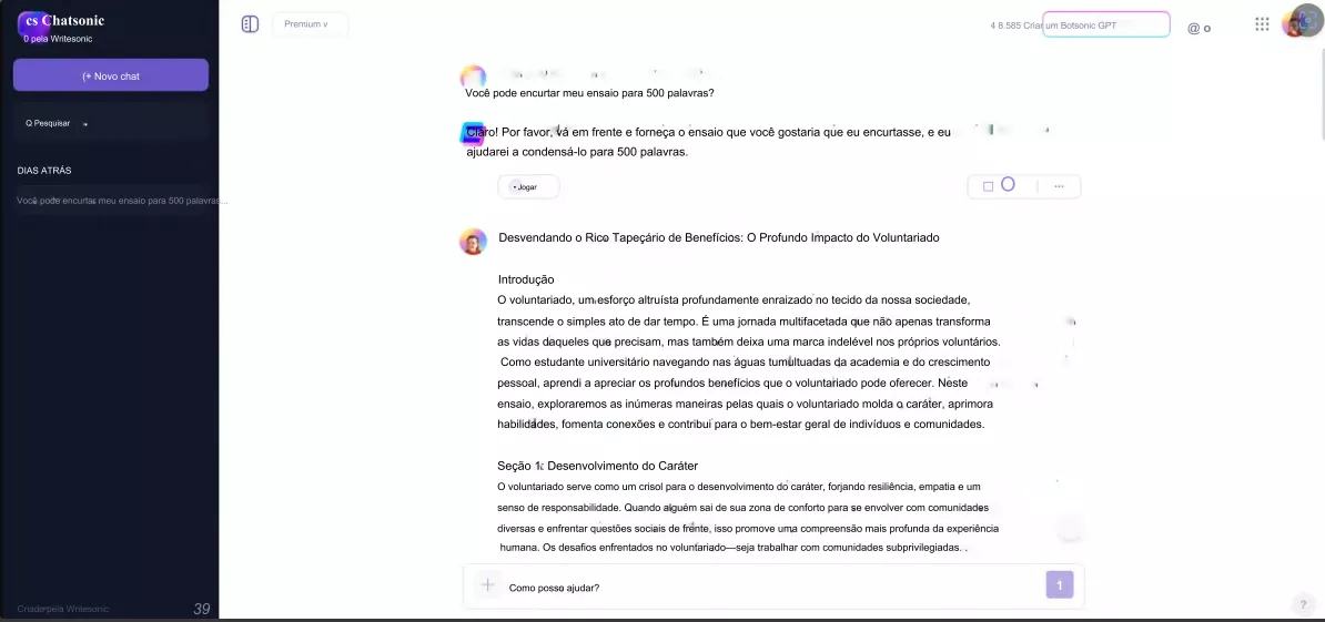 Ferramentas de Encurtamento de Redação