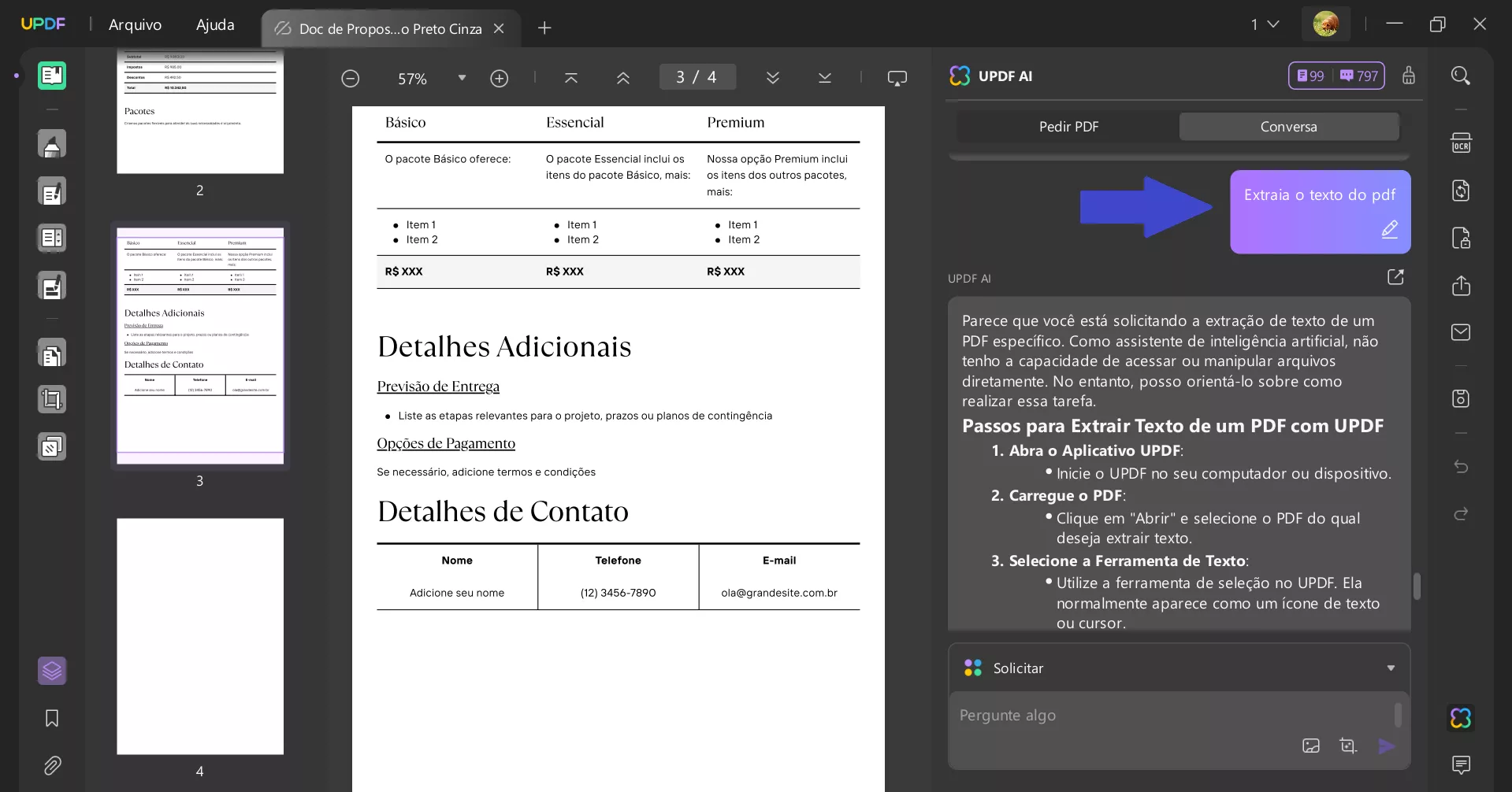 Remover Texto Manuscrito de um PDF