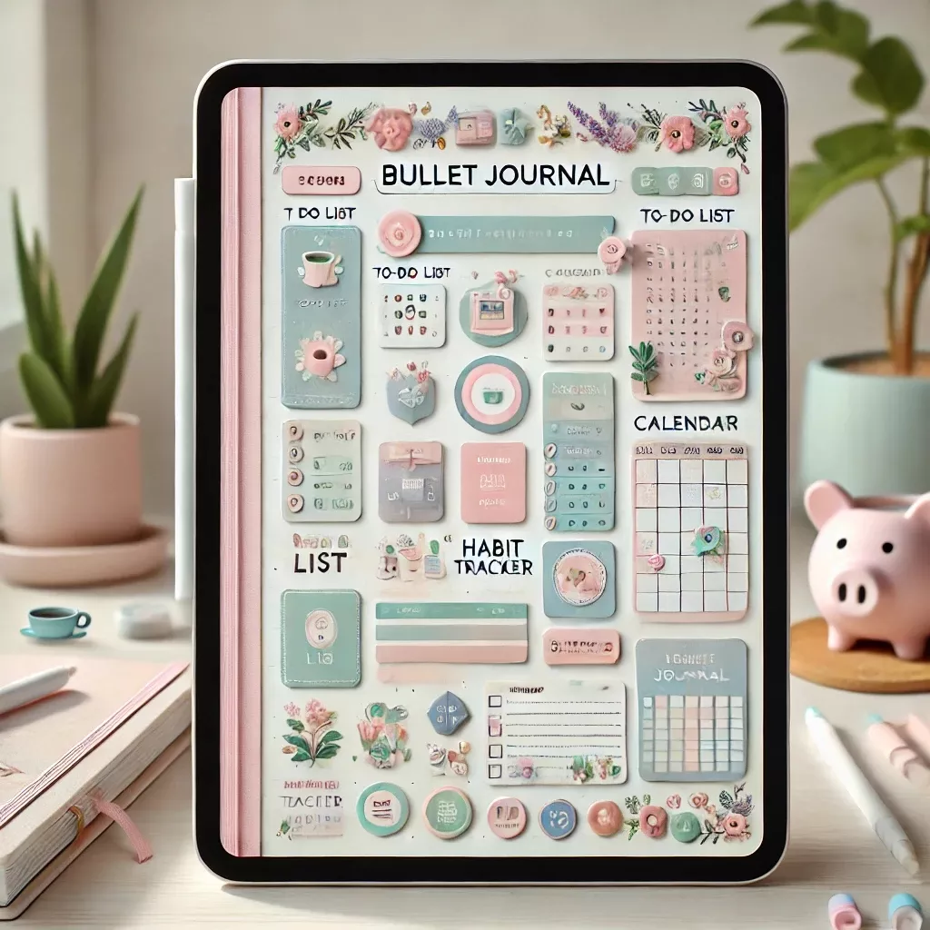 what is digital bullet journal