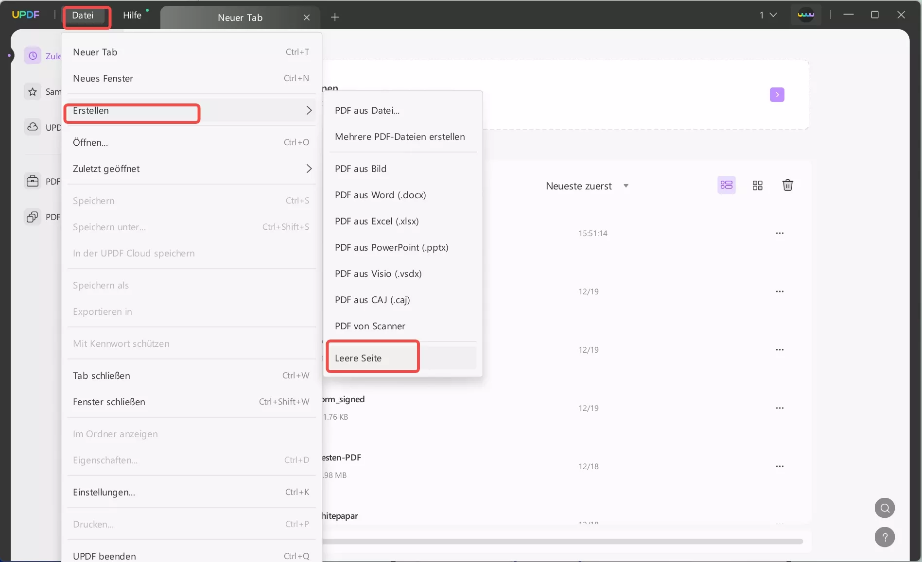 Das XFA-Formular kann nicht bearbeitet werden. Erstellen Sie über das Dateimenü eine leere PDF-Datei.