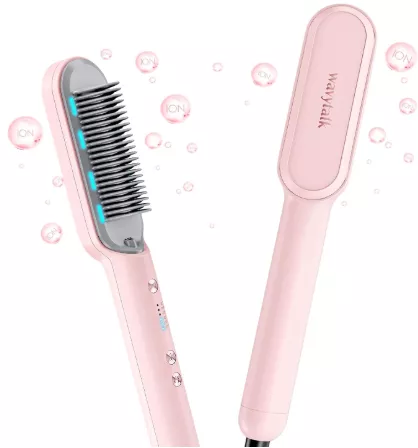 hair straightener brush