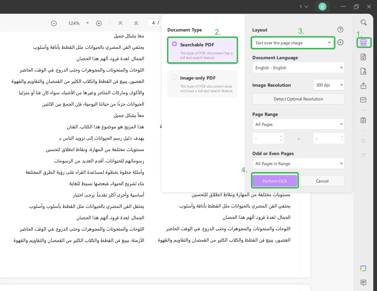 خطوات تحويل بوربوينت إلى نص باستخدام UPDF