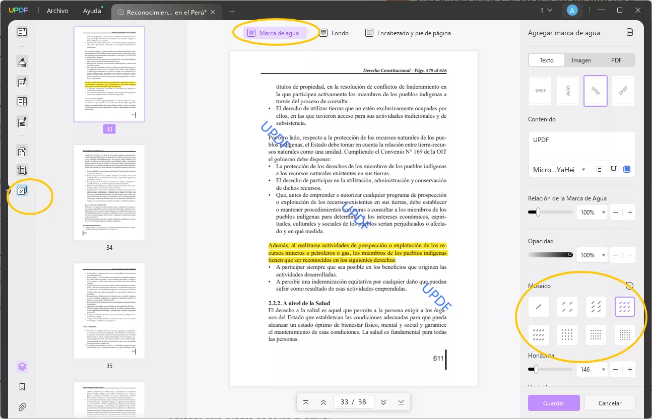 editor pdf gratis sin marca de agua updf