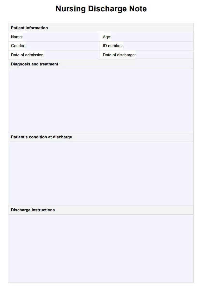 ontslagbrieven voor verpleegkundigen