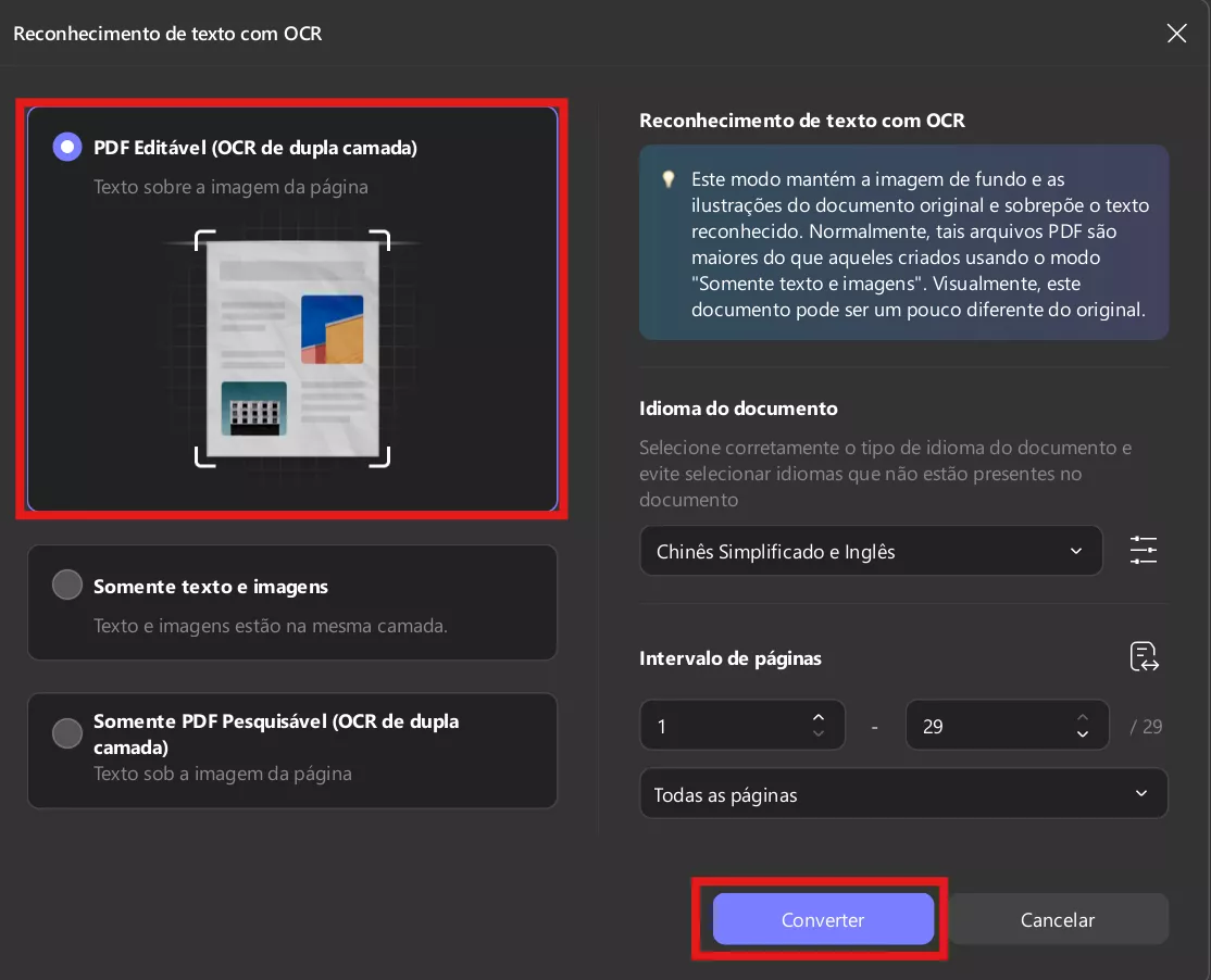 PDF editável