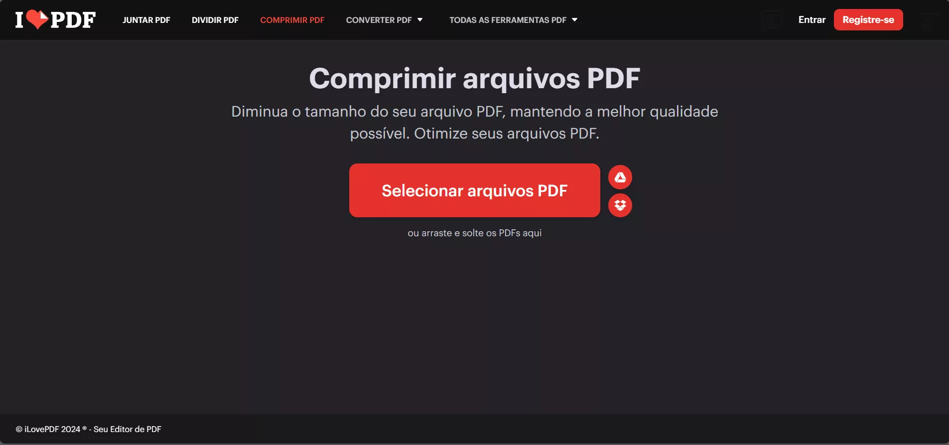 Comprimir PDF no Windows