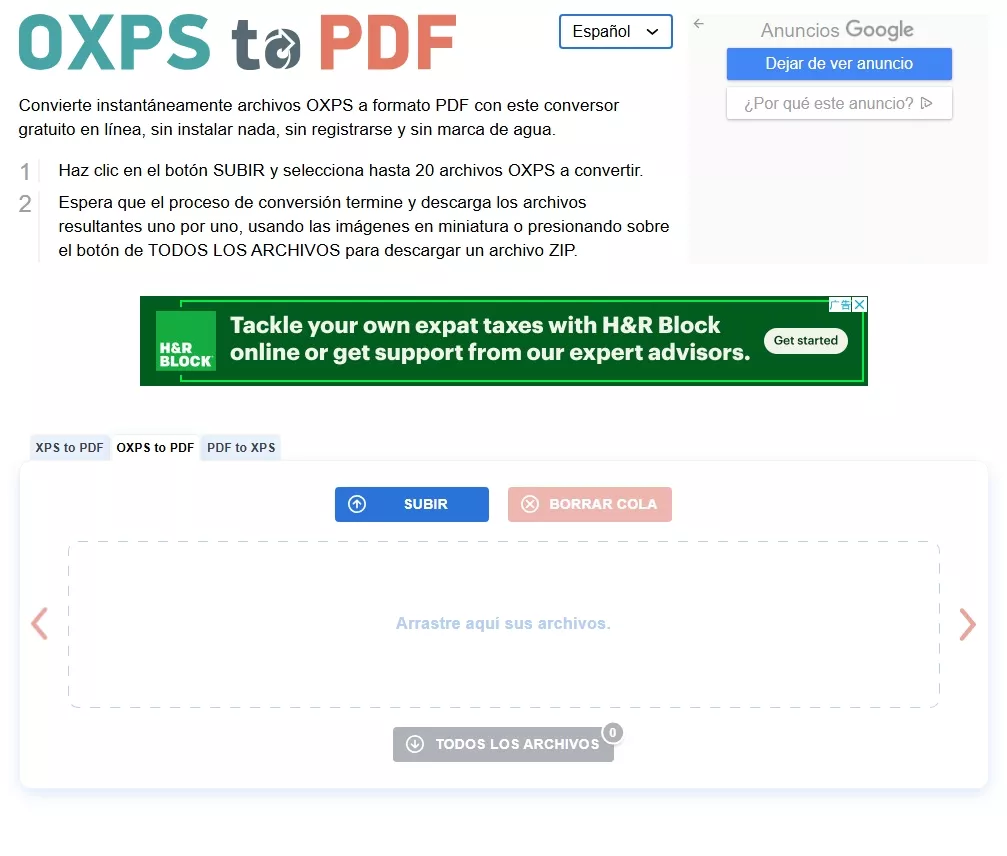 oxps a pdf