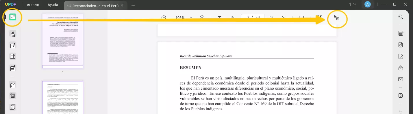 traductor de imagen updf