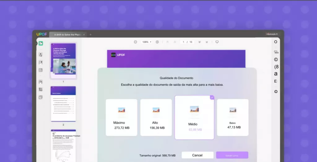 Comprimir PDF no Windows