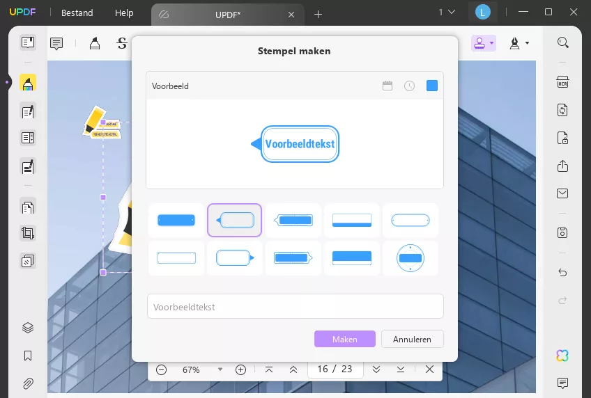 hoe pdf-stempels te annoteren