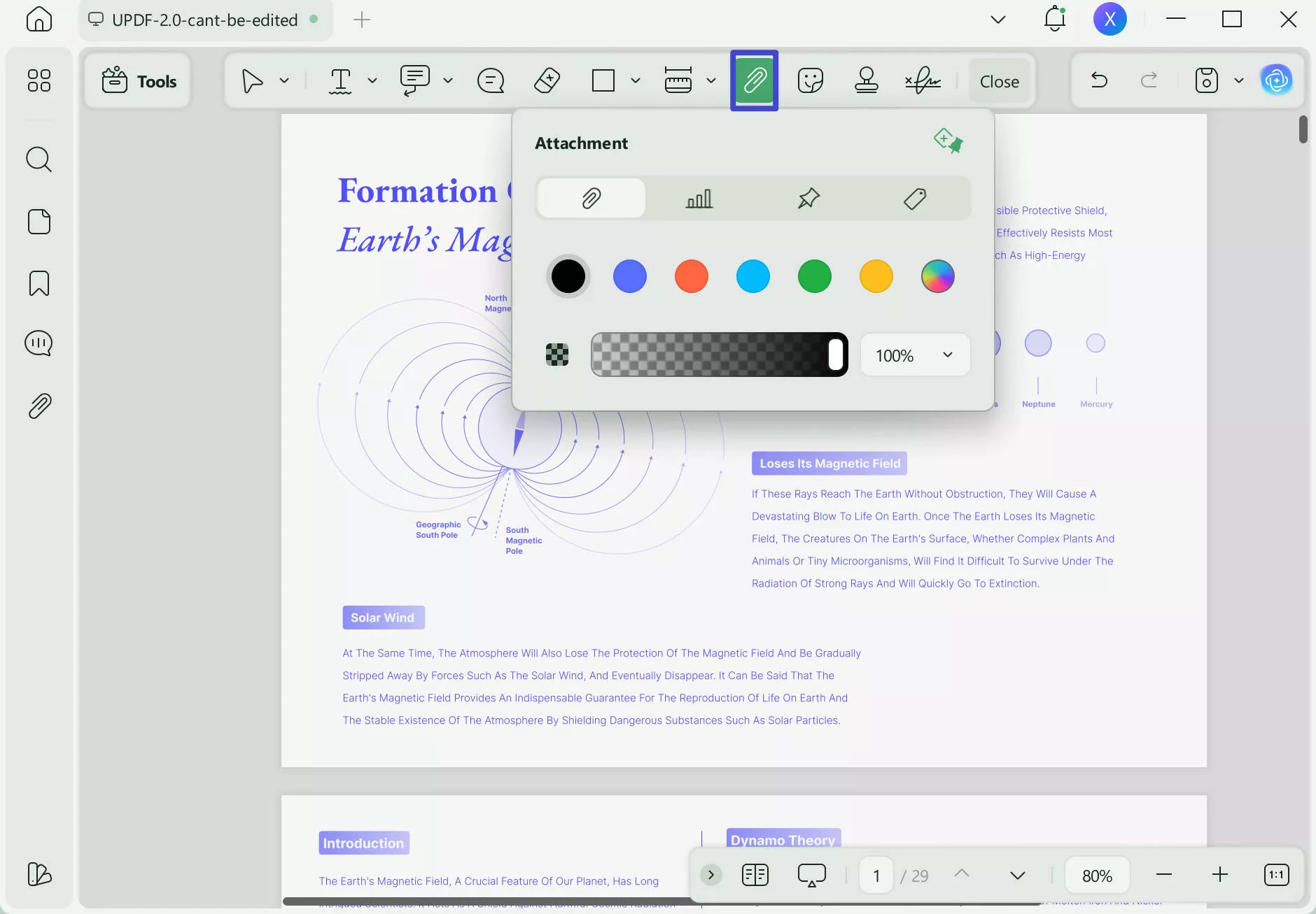 include pin through attachment icon