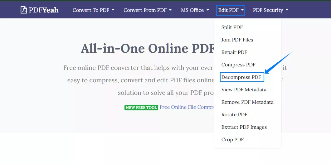 PDFyeah 사이트