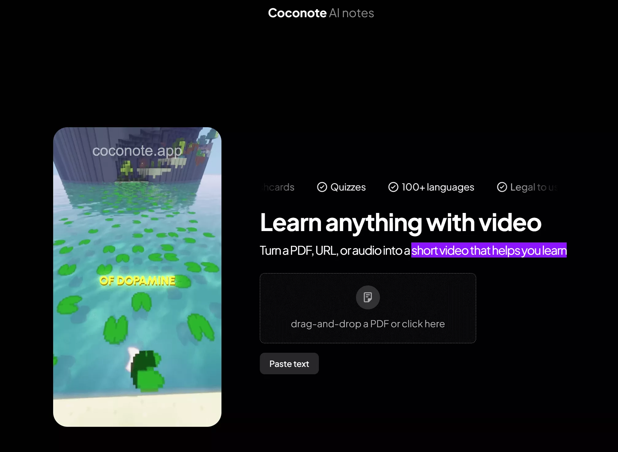 Coconote는 AI