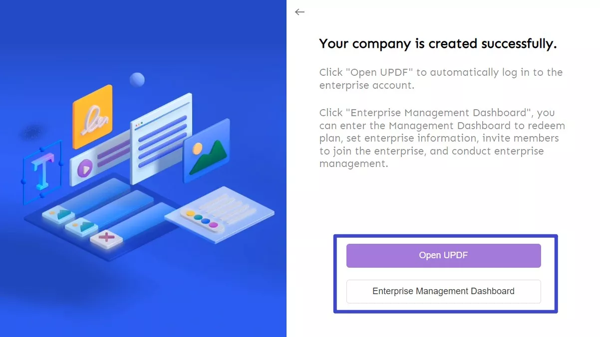 ไปที่แดชบอร์ดขององค์กร