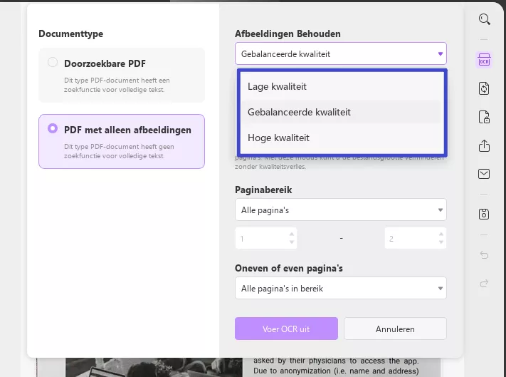 kies alleen-afbeelding PDF