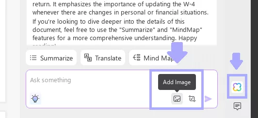 open updf ai and upload the image