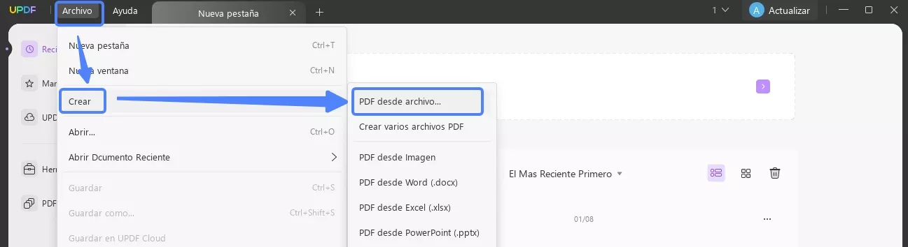 pdf desde archivo