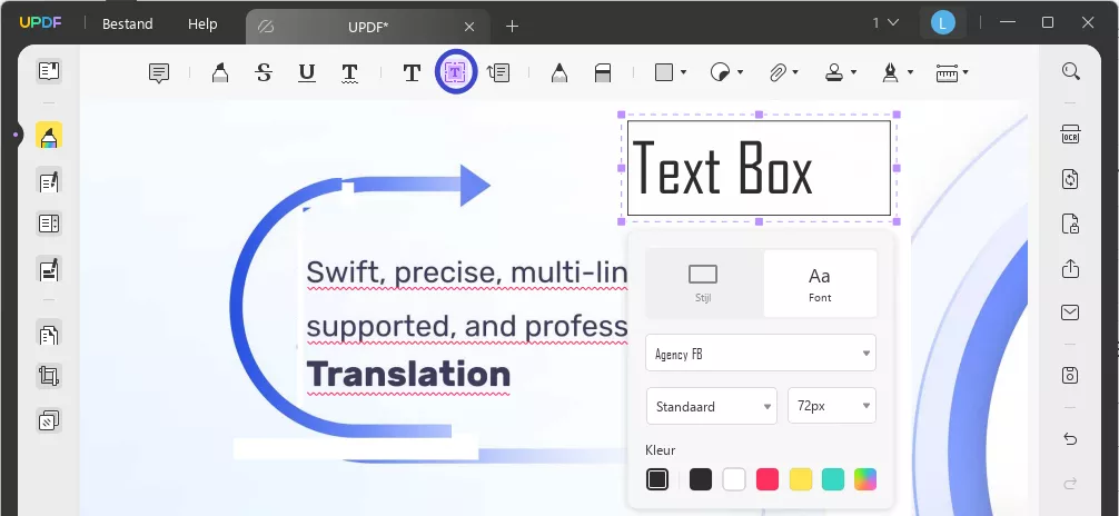 Hoe u een pdf-tekstvak van aantekeningen kunt voorzien