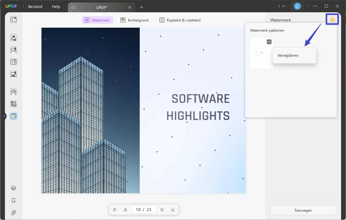 opslaan als sjabloon