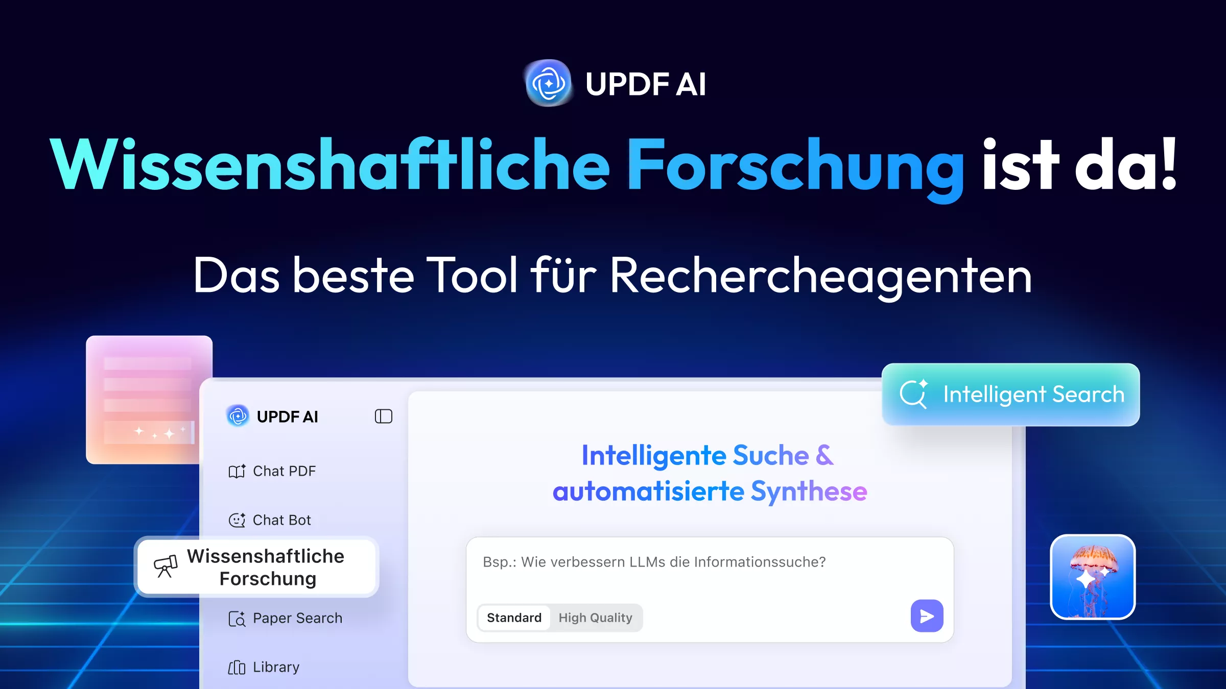 UPDF AI Wissenshaftliche Forschung