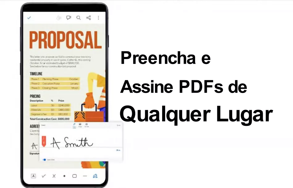 Assinadores de PDF para Android