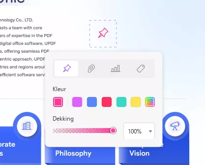 audio toevoegen aan PDF updf