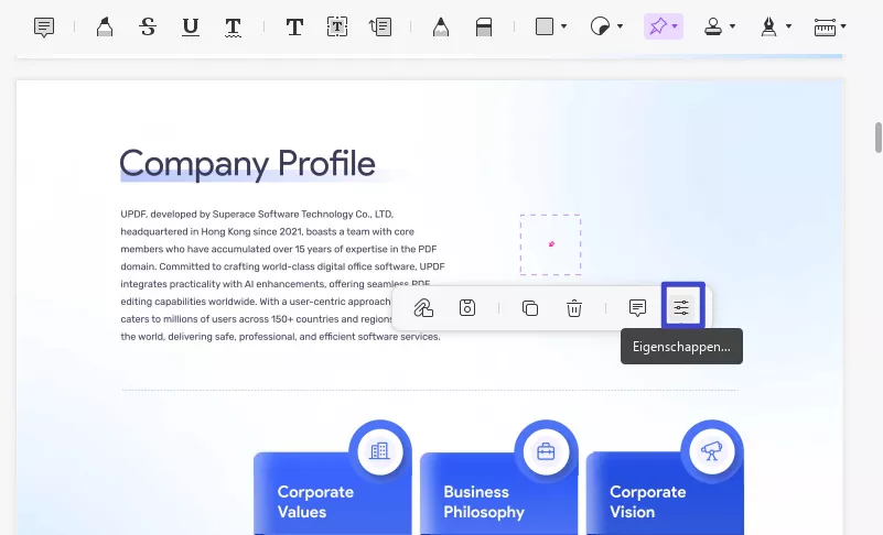 audio toevoegen aan PDF updf