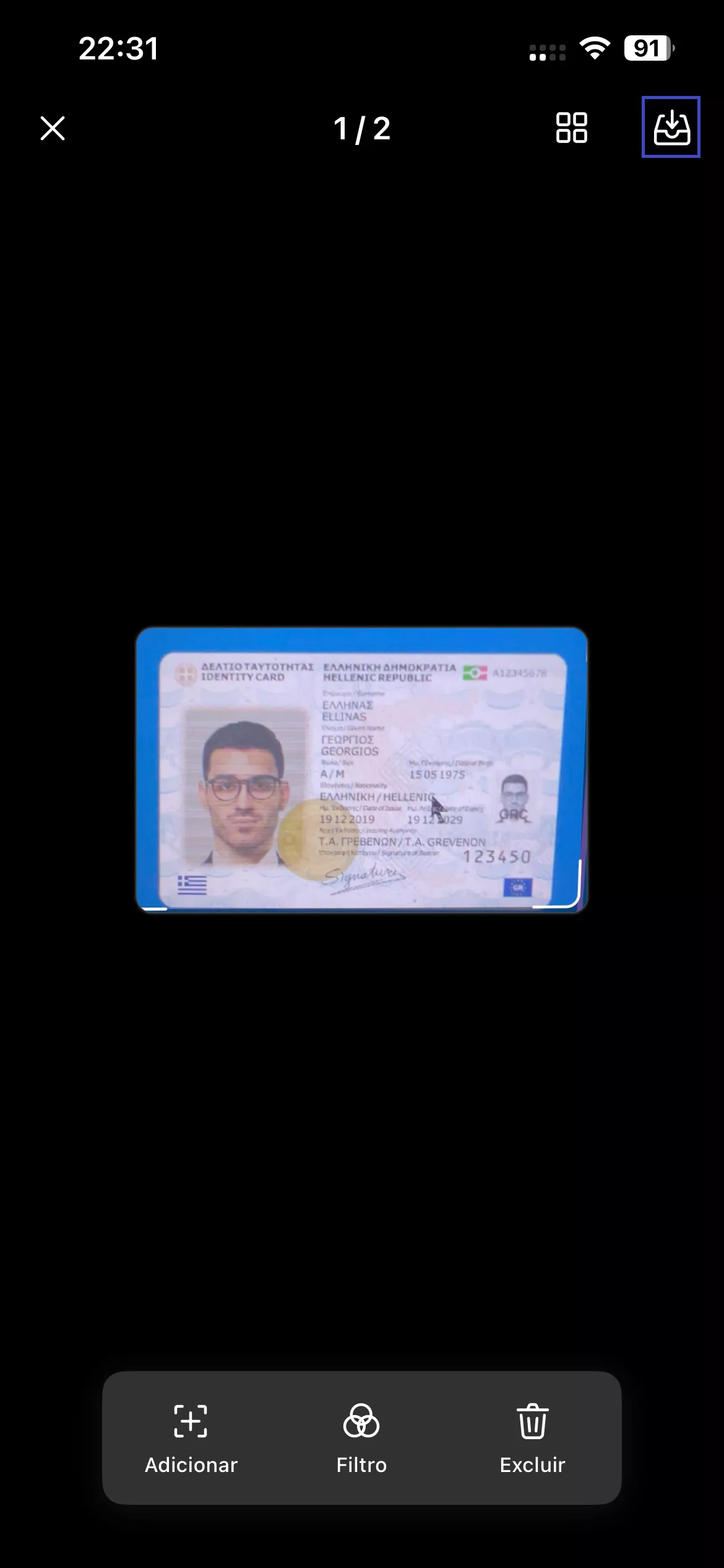 Escaneador de Foto para PDF