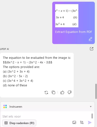vergelijking uit pdf halen met updf ai