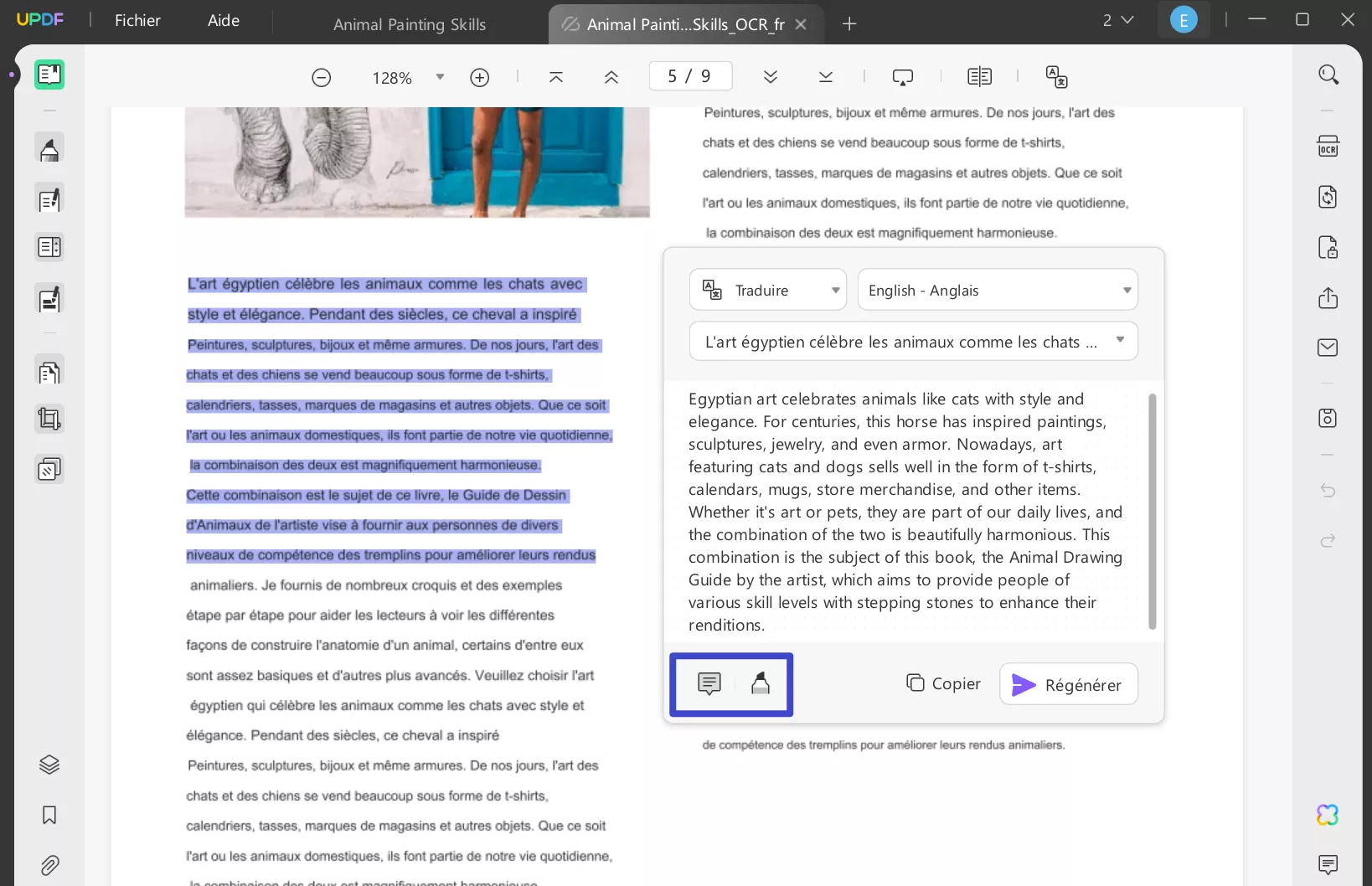 traduire pdf français en anglais