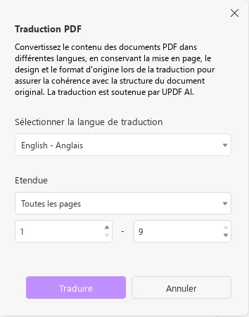 traduire pdf français en anglais
