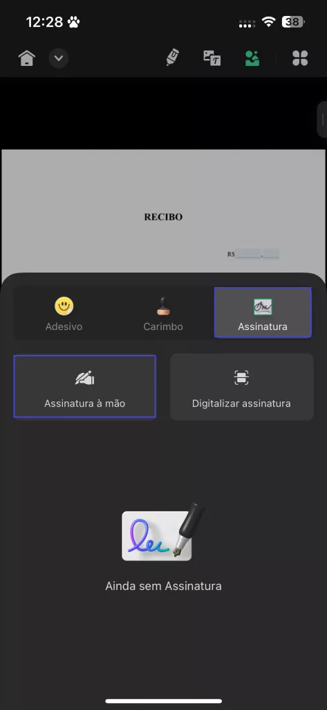 Como Assinar um PDF no iPhone