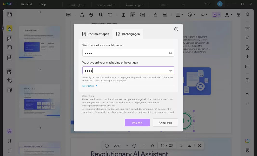 hoe verwijder ik een stempel uit een pdf