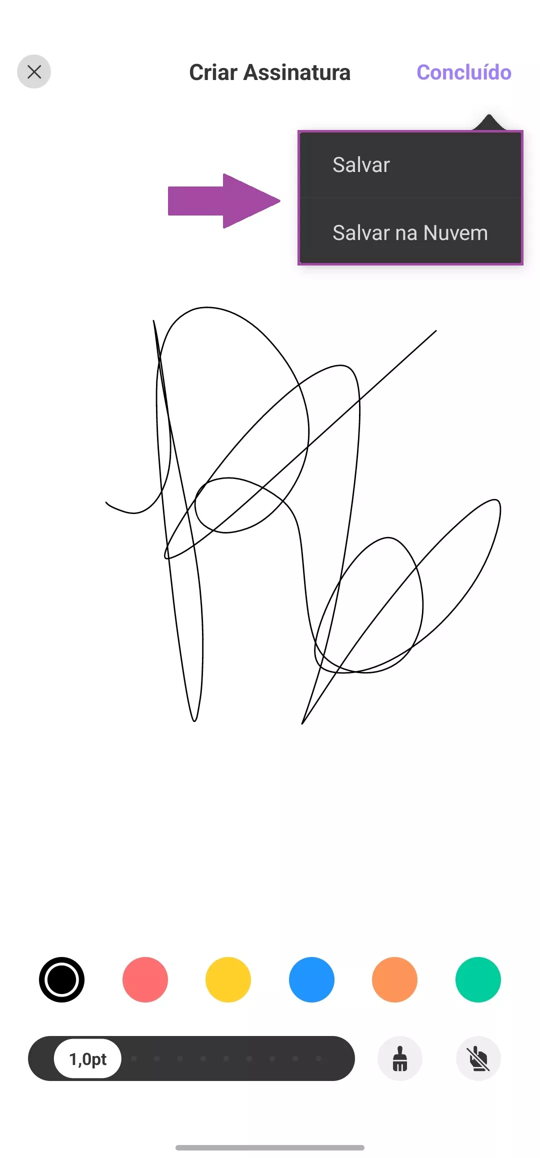 Assinar PDF no Android