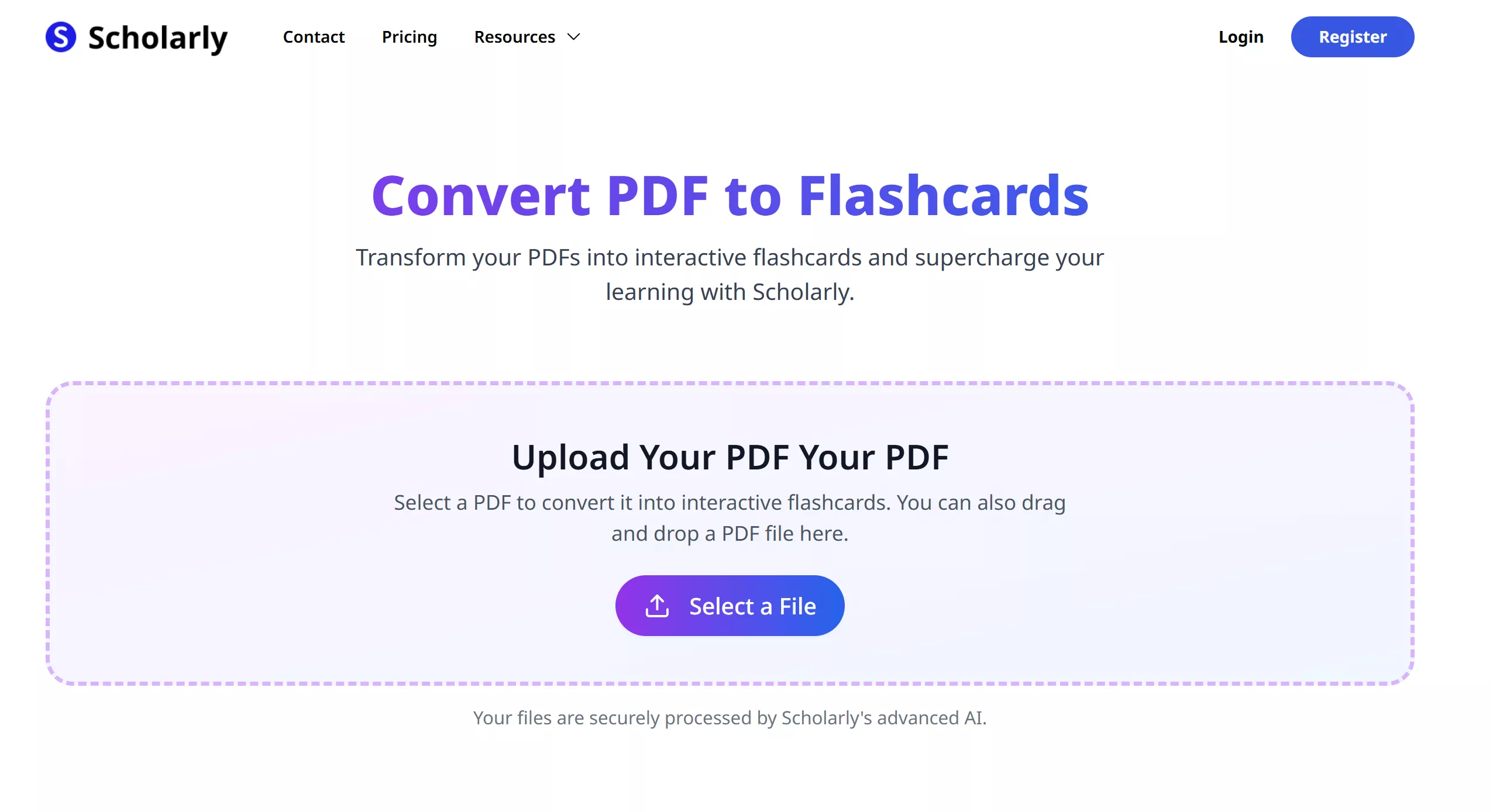scholarly pdfでフラッシュカードを作る