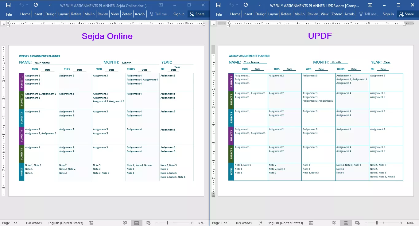 sejda online vs. updf pdf to word conversion