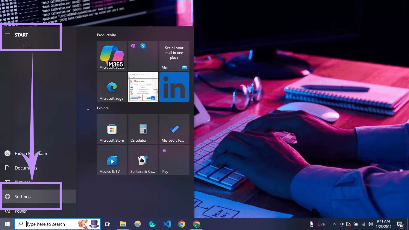 setting windows