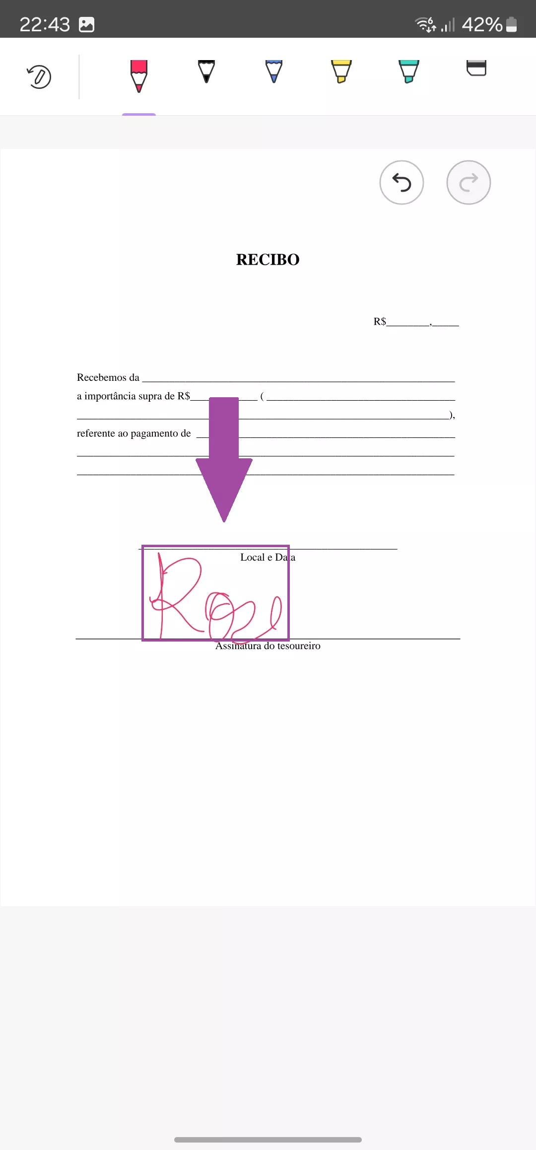 Assinar PDF no Android