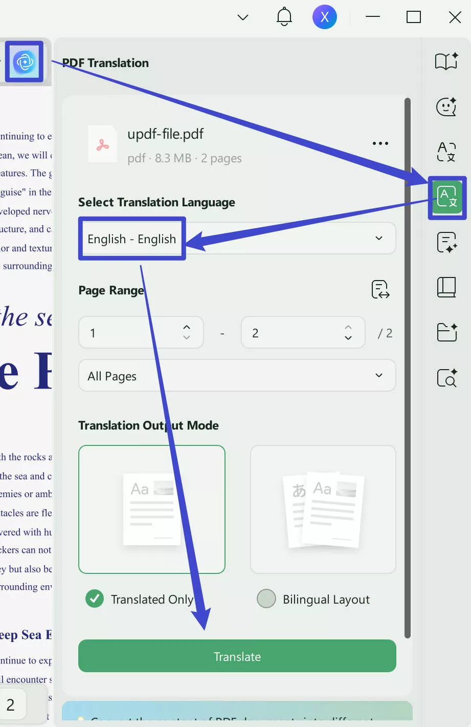 get started with updf
