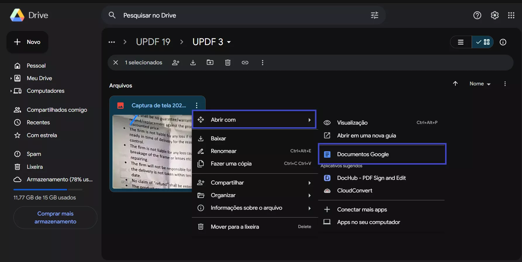 Ferramenta de OCR de Caligrafia com IA