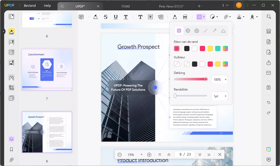 rand toevoegen aan pdf rand toevoegen rond pdf-pagina updf