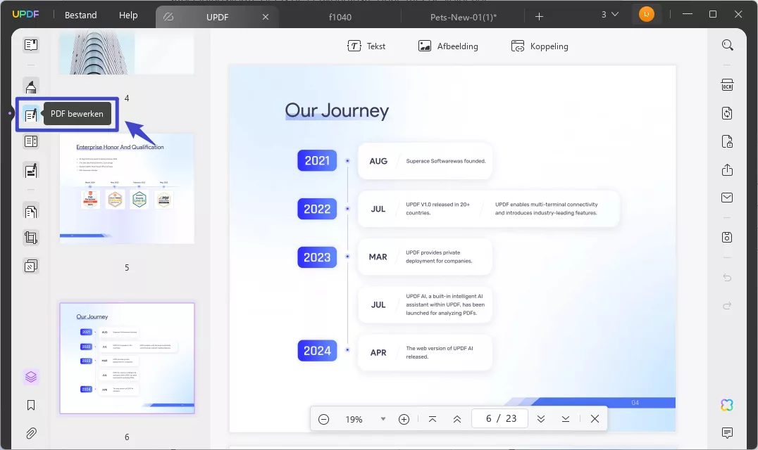 vind lettertype van pdf pdf bewerken