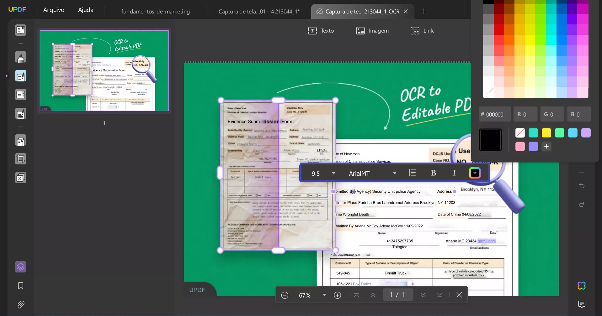 Extrair Texto da Imagem