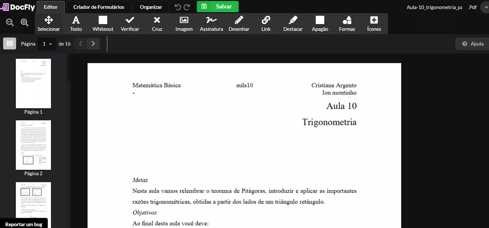 abrir o pdf convertido
