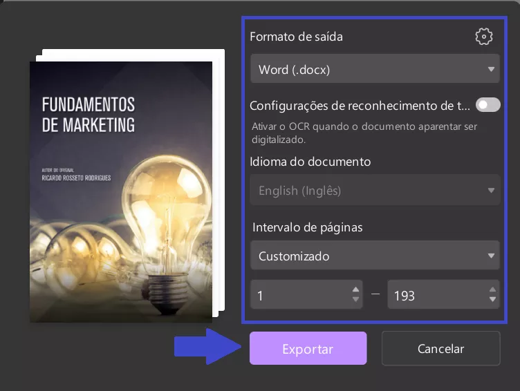 Converter PDF para Word