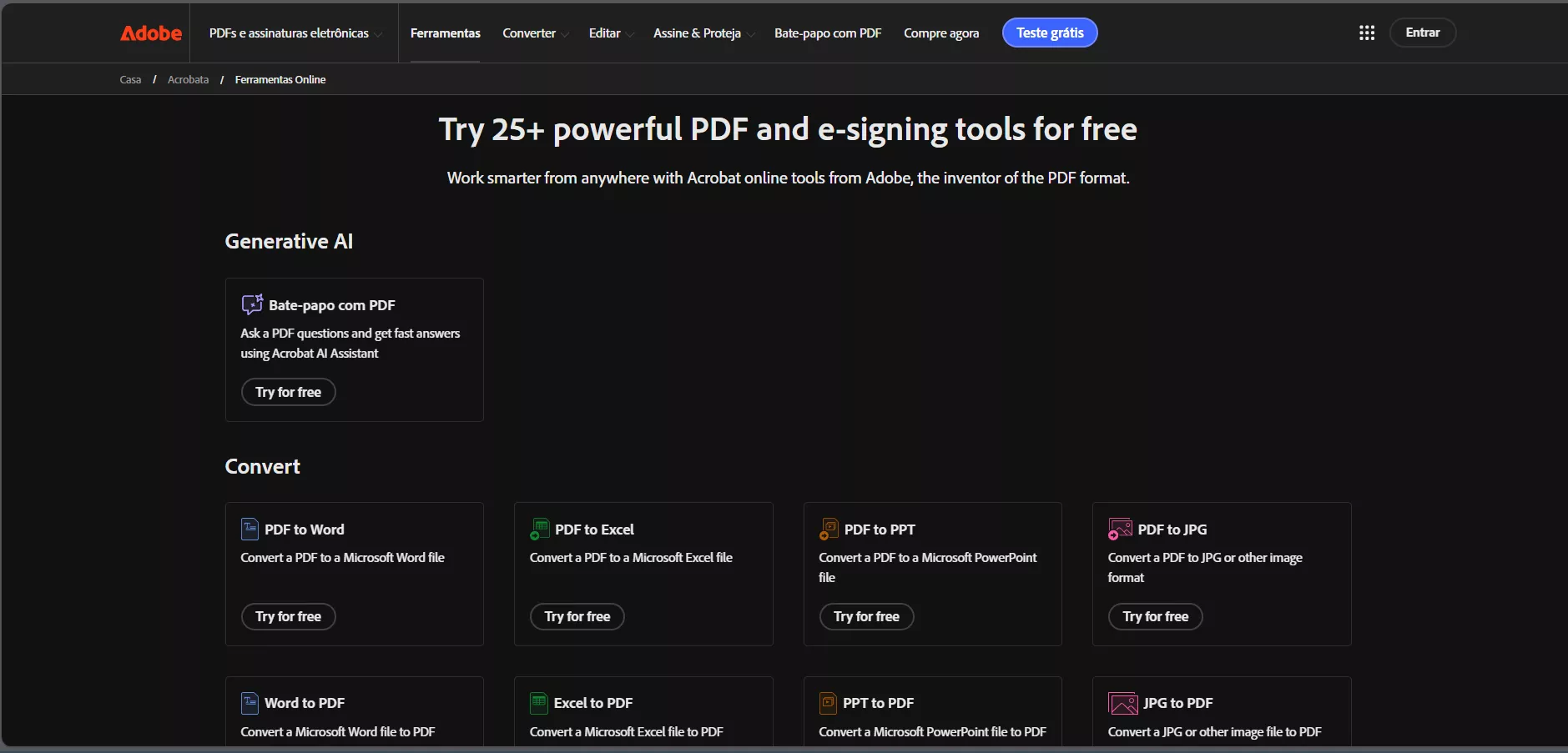 Editor de PDF Online