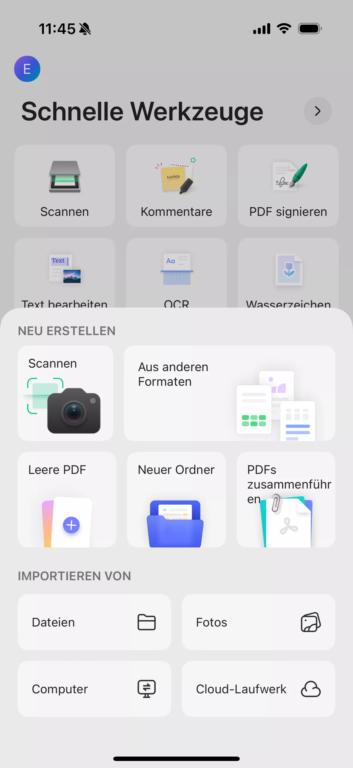 Das PDF mit UPDF öffnen