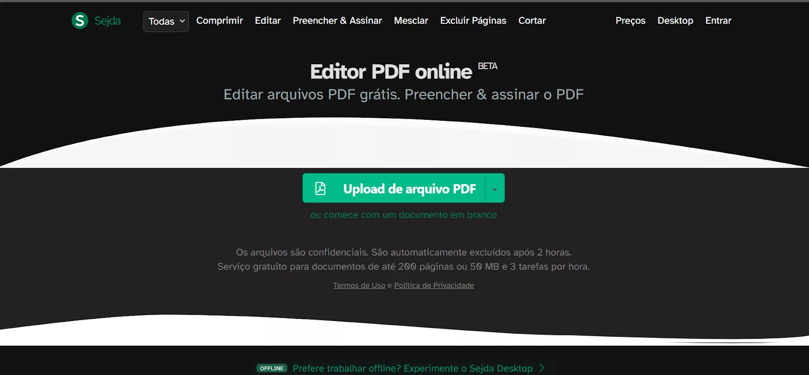 carregar arquivo pdf