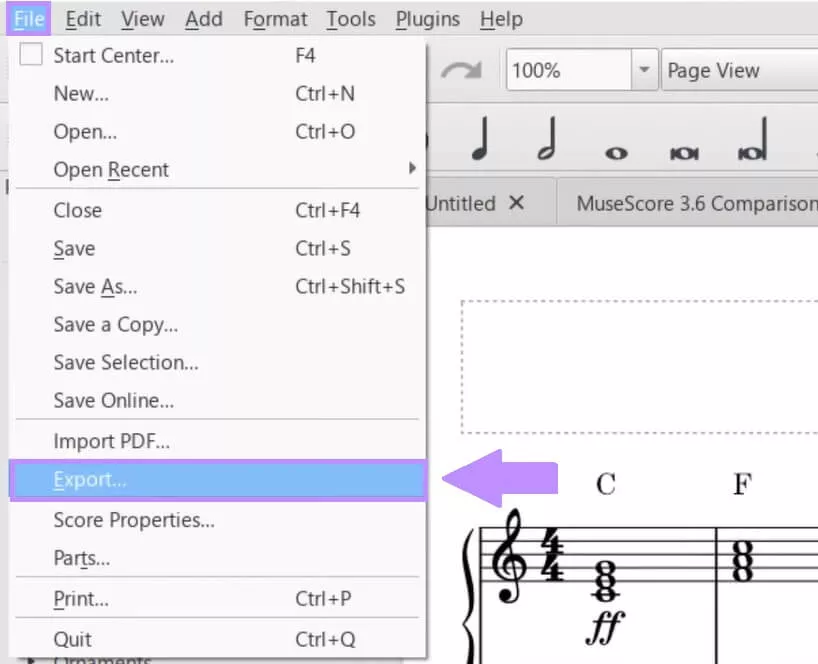 pdf to mscz