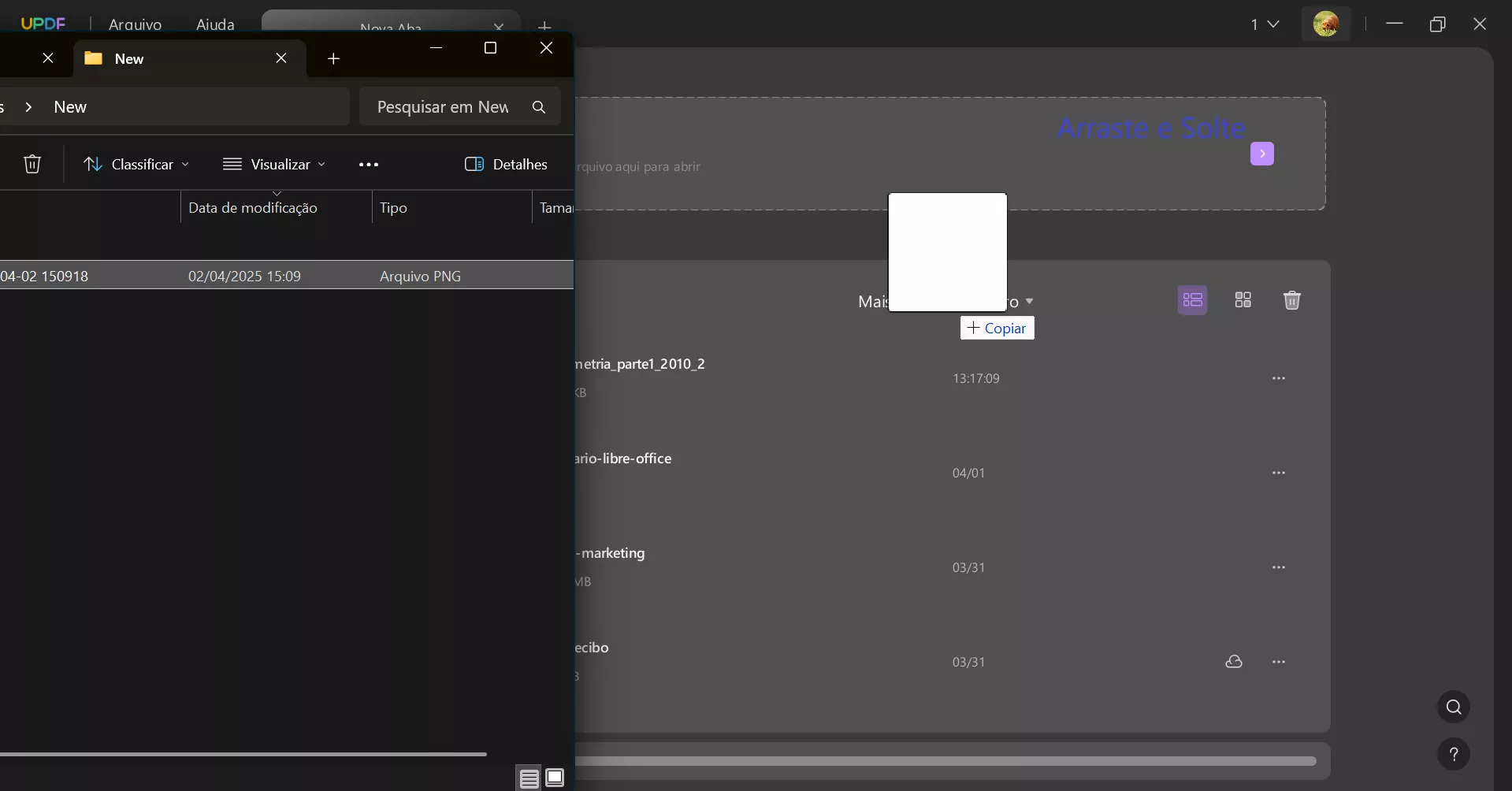 Converter Captura de Tela em Texto